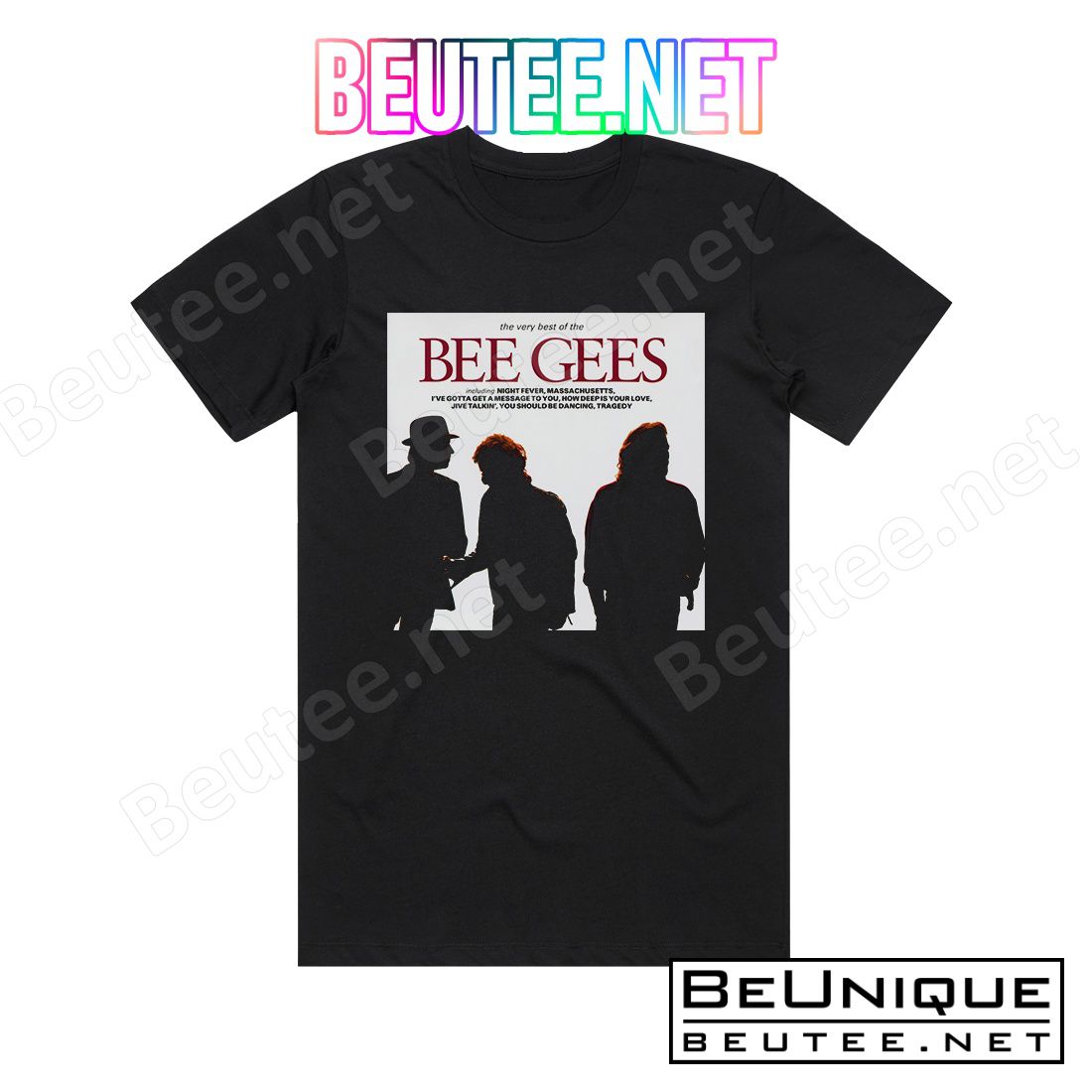 Bee Gees The Very Best Of The Bee Gees 2 Album Cover T-Shirt