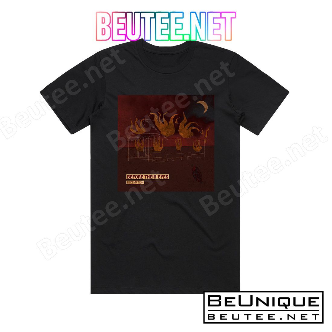 Before Their Eyes Redemption Album Cover T-Shirt