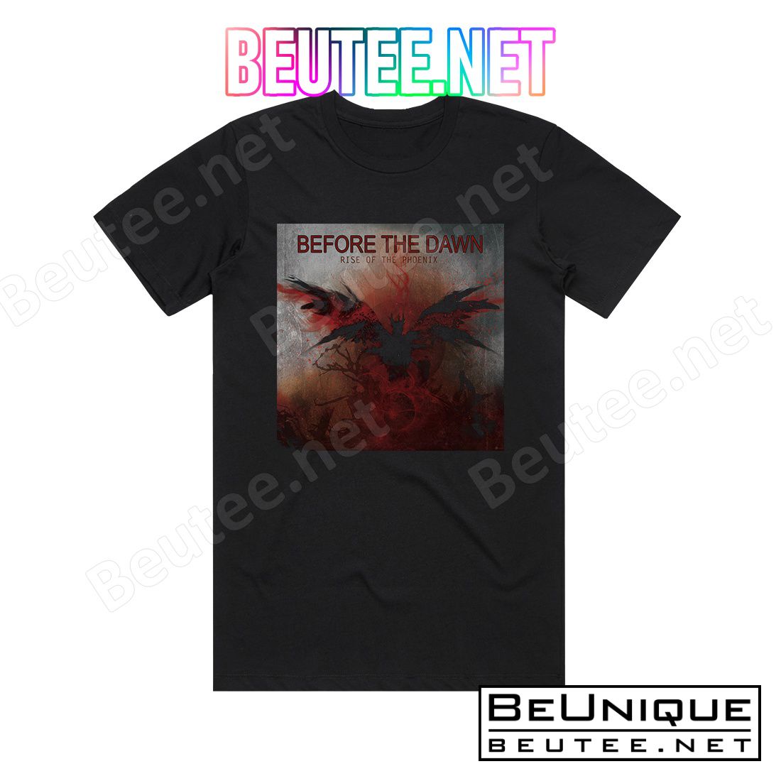 Before the Dawn Rise Of The Phoenix Album Cover T-Shirt