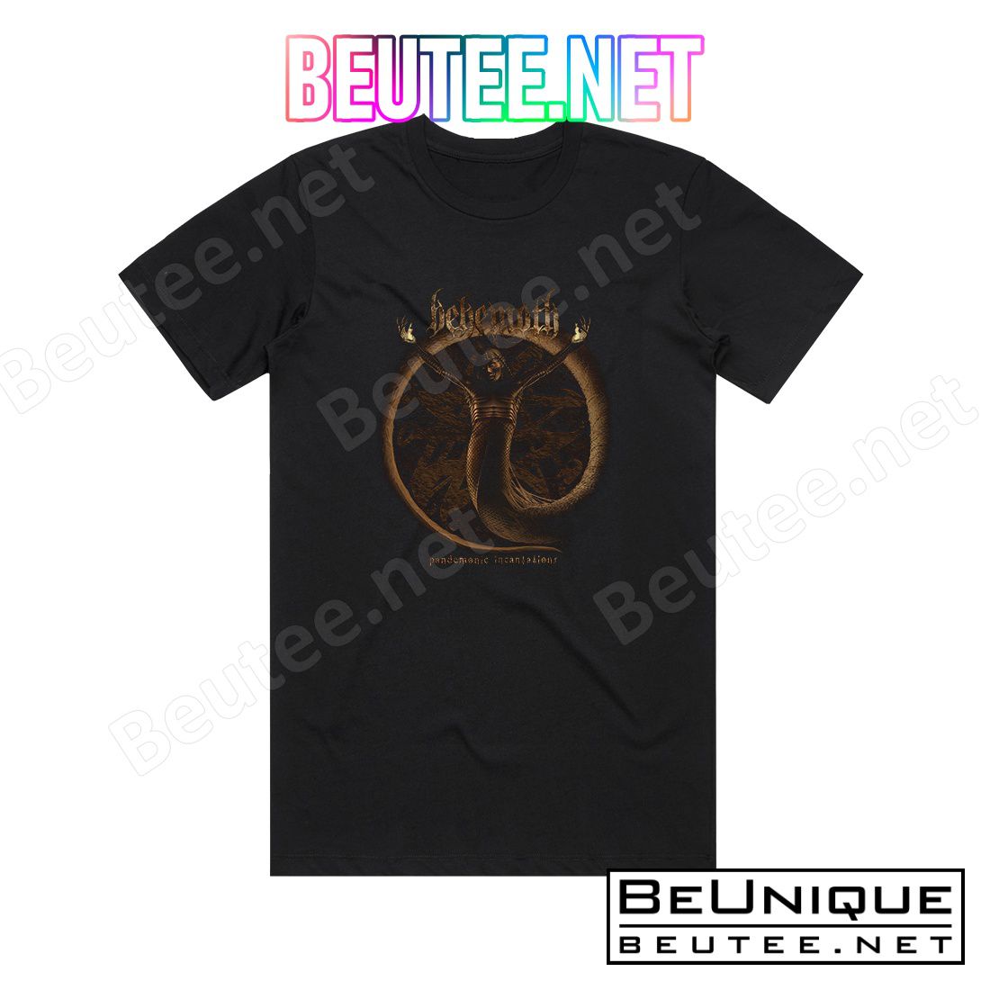 Behemoth Pandemonic Incantations 1 Album Cover T-Shirt