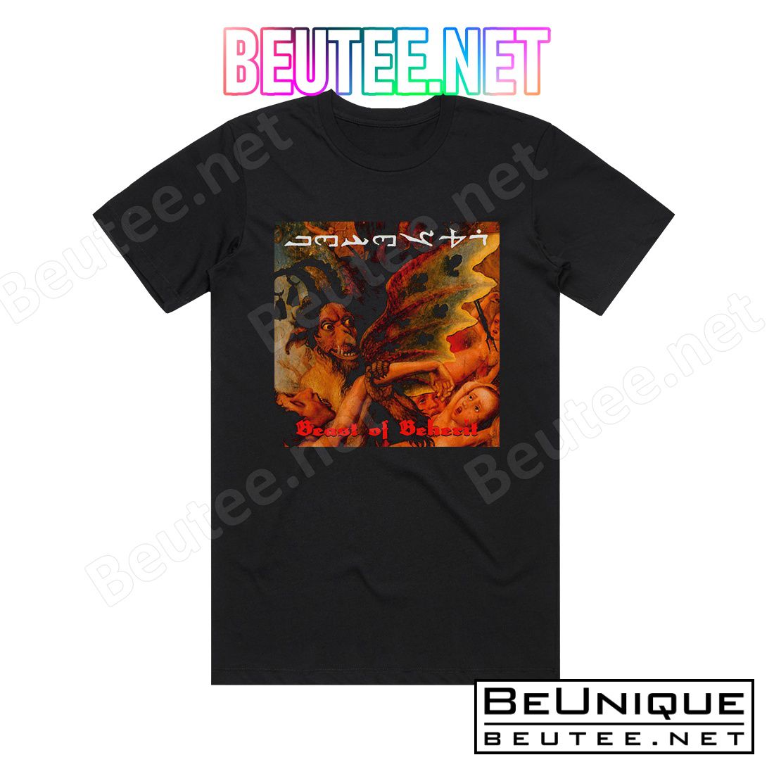 Beherit Beast Of Beherit Complete Workxxx Album Cover T-Shirt