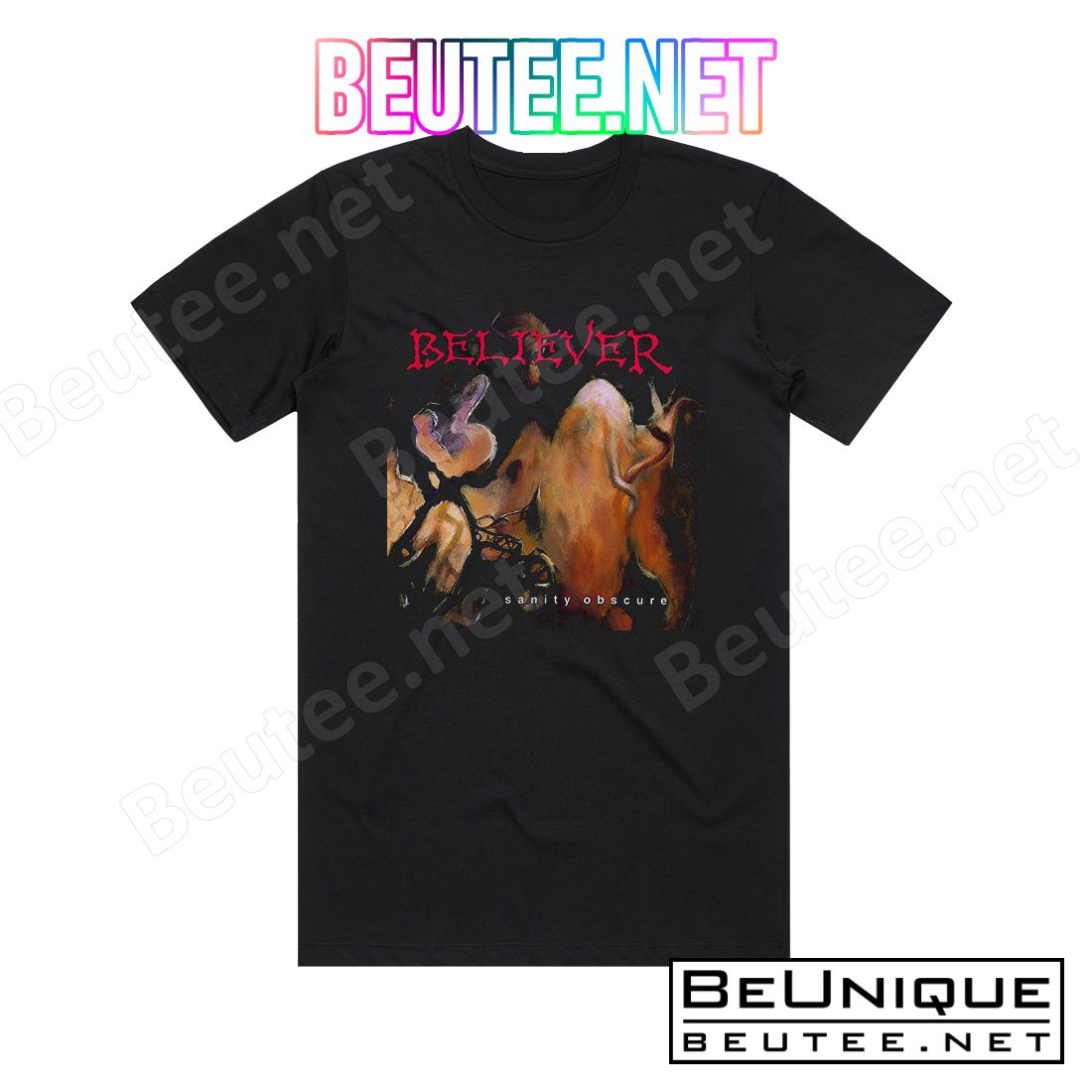 Believer Sanity Obscure 1 Album Cover T-Shirt
