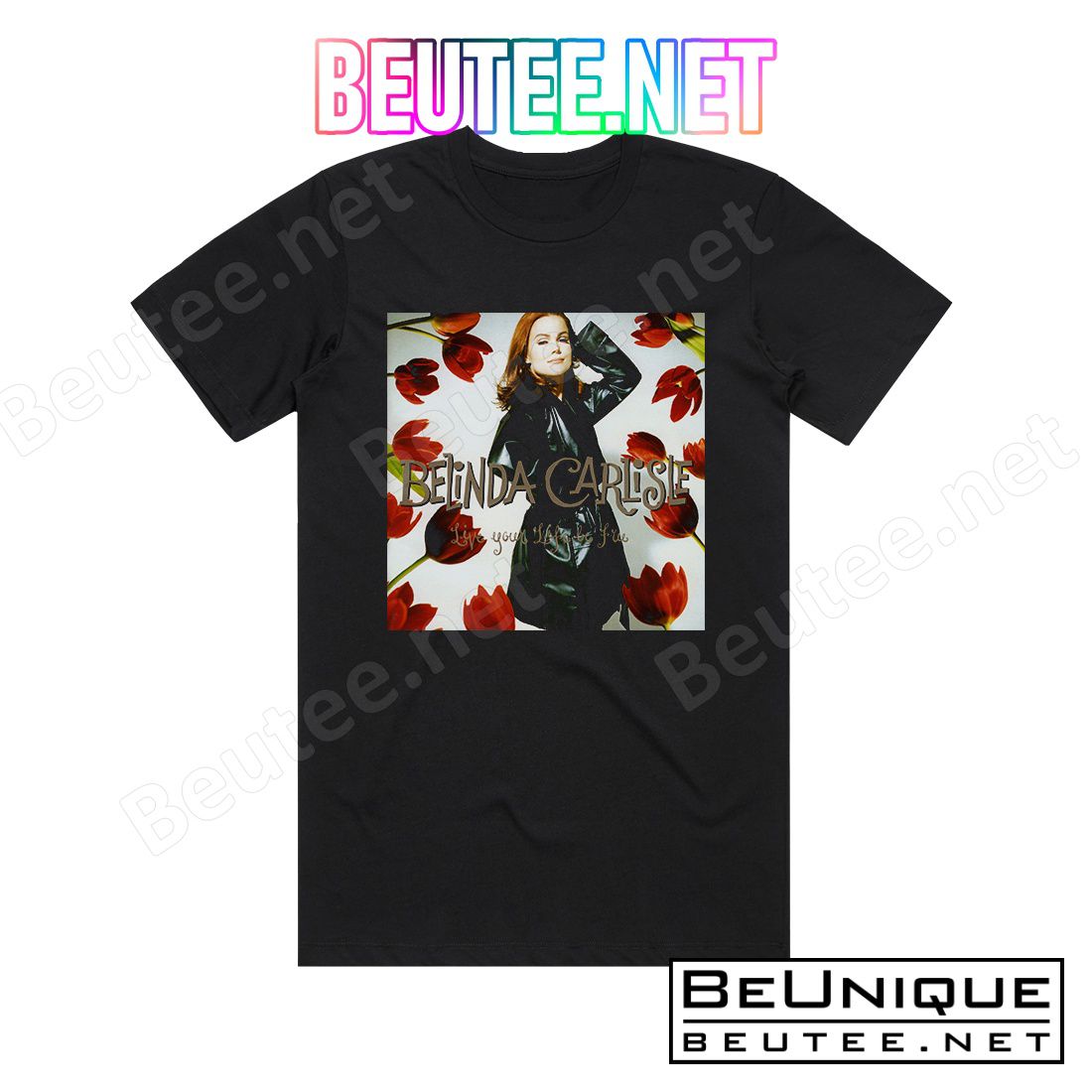 Belinda Carlisle Live Your Life Be Free Album Cover T-Shirt