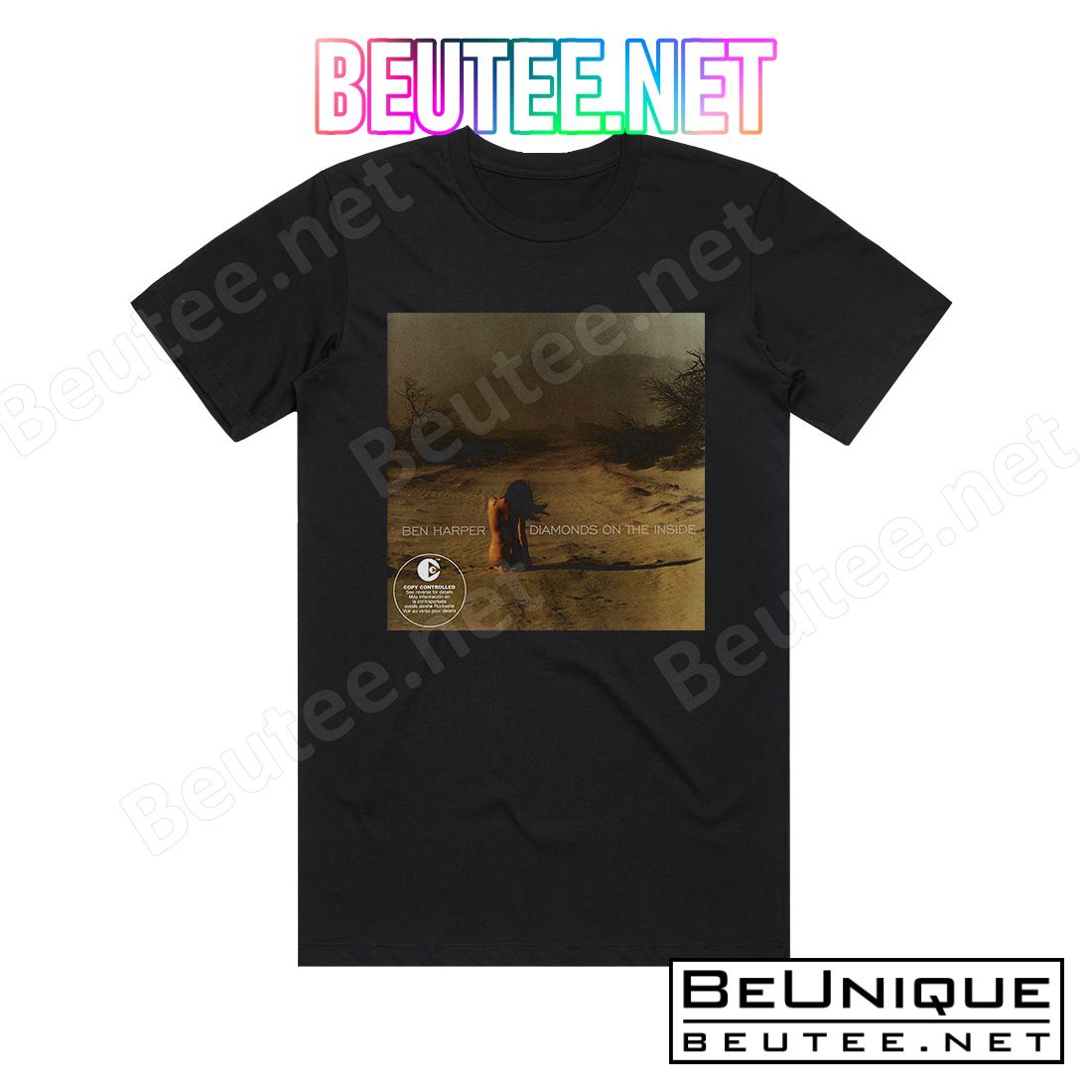 Ben Harper Diamonds On The Inside Album Cover T-Shirt