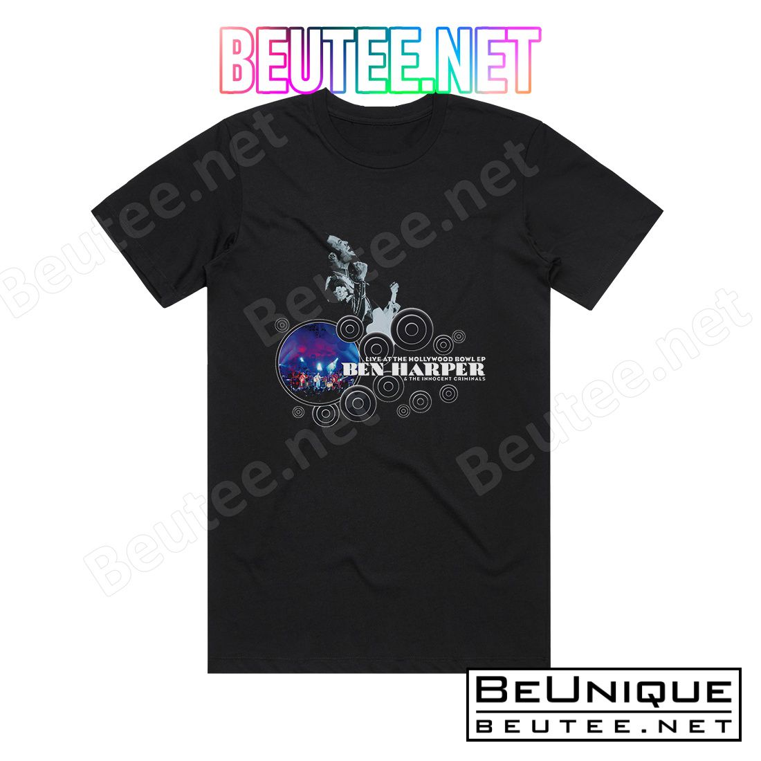 Ben Harper Live At The Hollywood Bowl Album Cover T-Shirt