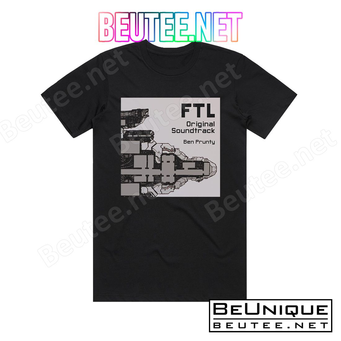 Ben Prunty Ftl Original Soundtrack Album Cover T-Shirt