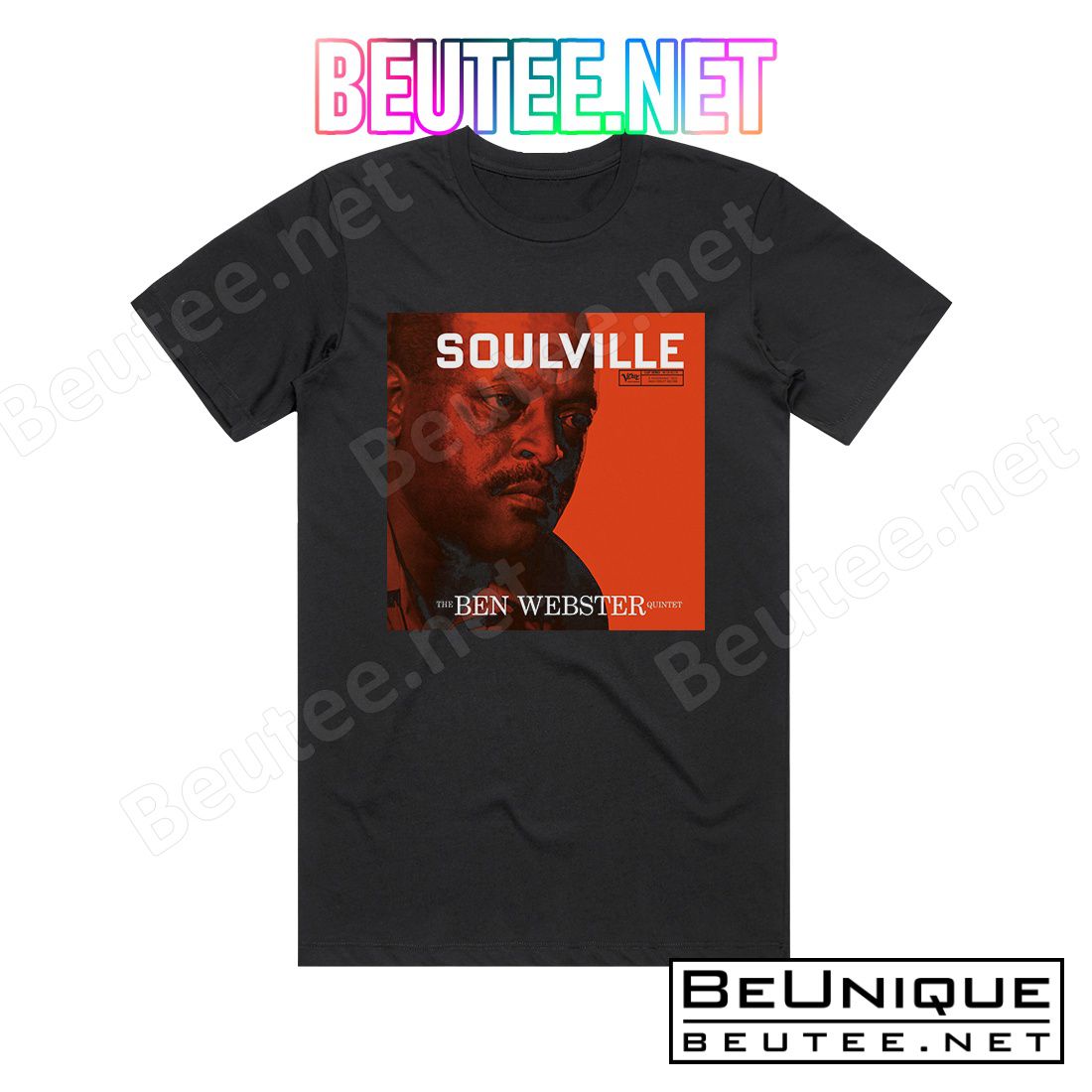 Ben Webster Soulville Album Cover T-Shirt