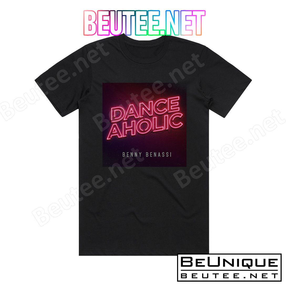 Benny Benassi Danceaholic Album Cover T-Shirt