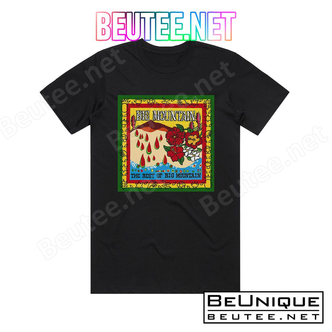 Big Mountain The Best Of Big Mountain Album Cover T-Shirt