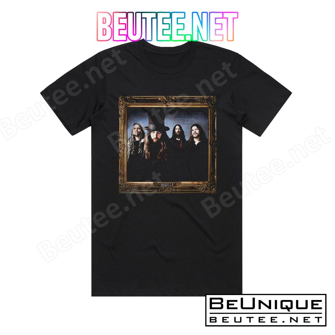 Bigelf Cheat The Gallows Album Cover T-Shirt