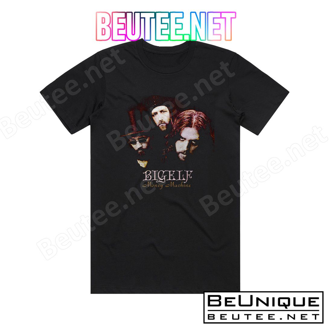 Bigelf Money Machine Album Cover T-Shirt