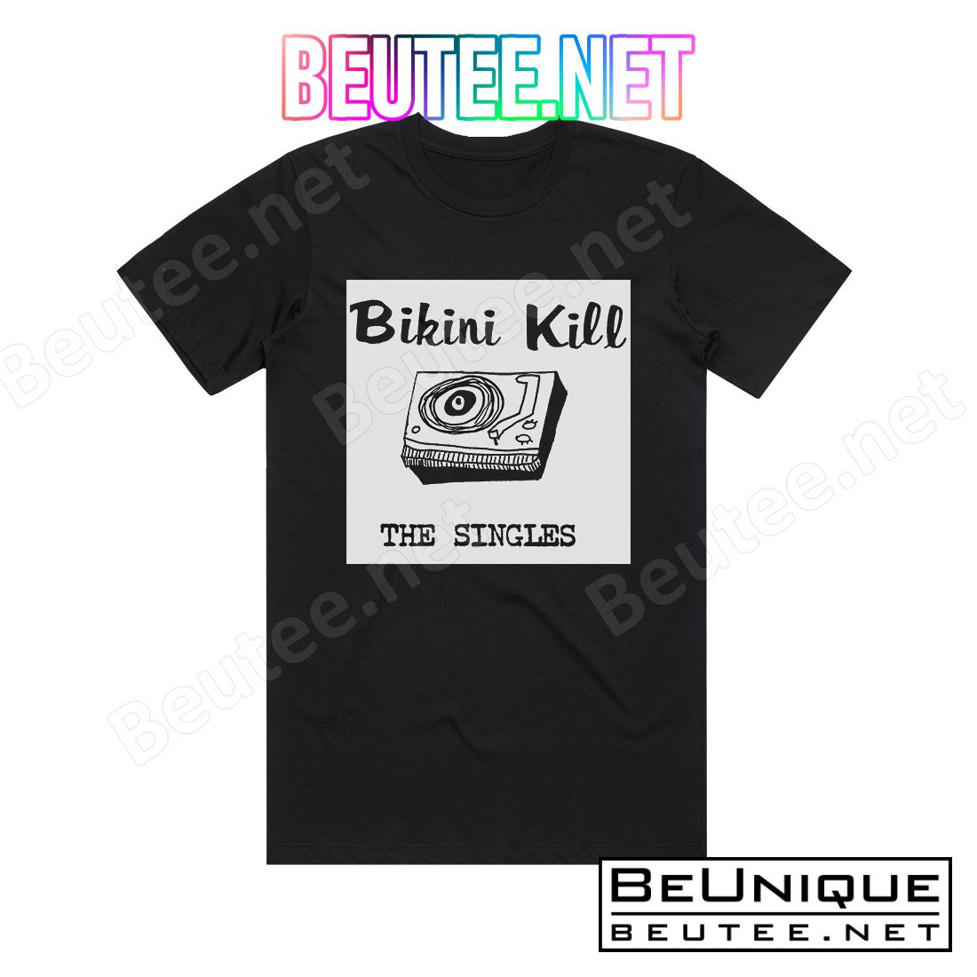 Bikini Kill Bikini Kill Album Cover T-Shirt