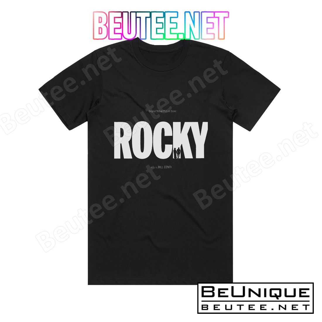 Bill Conti Rocky Album Cover T-Shirt