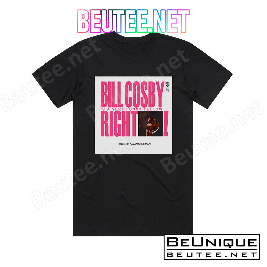 Bill Cosby Bill Cosby Is A Very Funny Fellow Right Album Cover T-Shirt