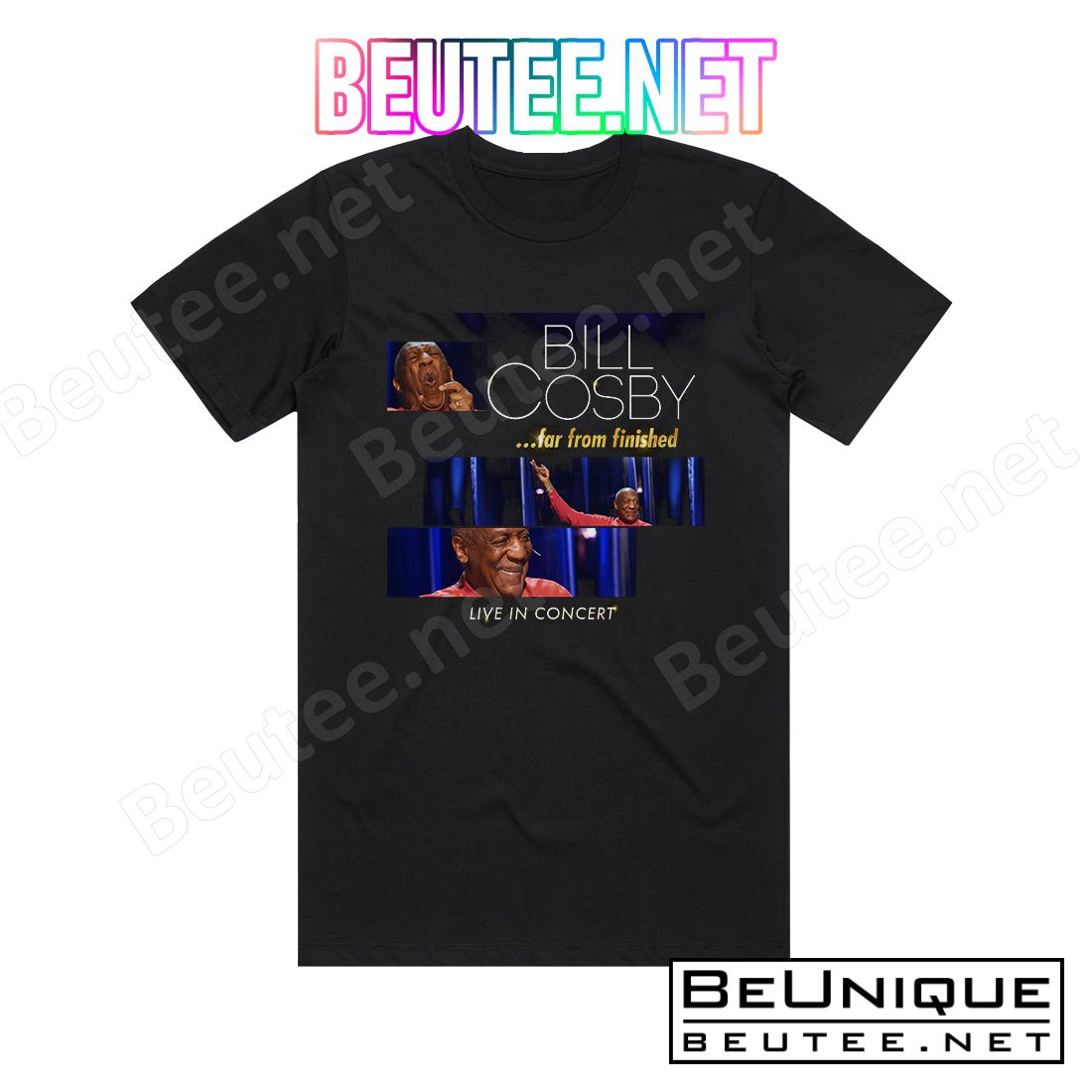 Bill Cosby Far From Finished Album Cover T-Shirt