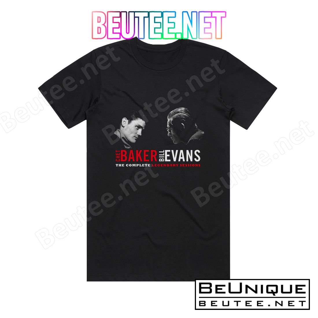Bill Evans The Complete Legendary Sessions Album Cover T-Shirt