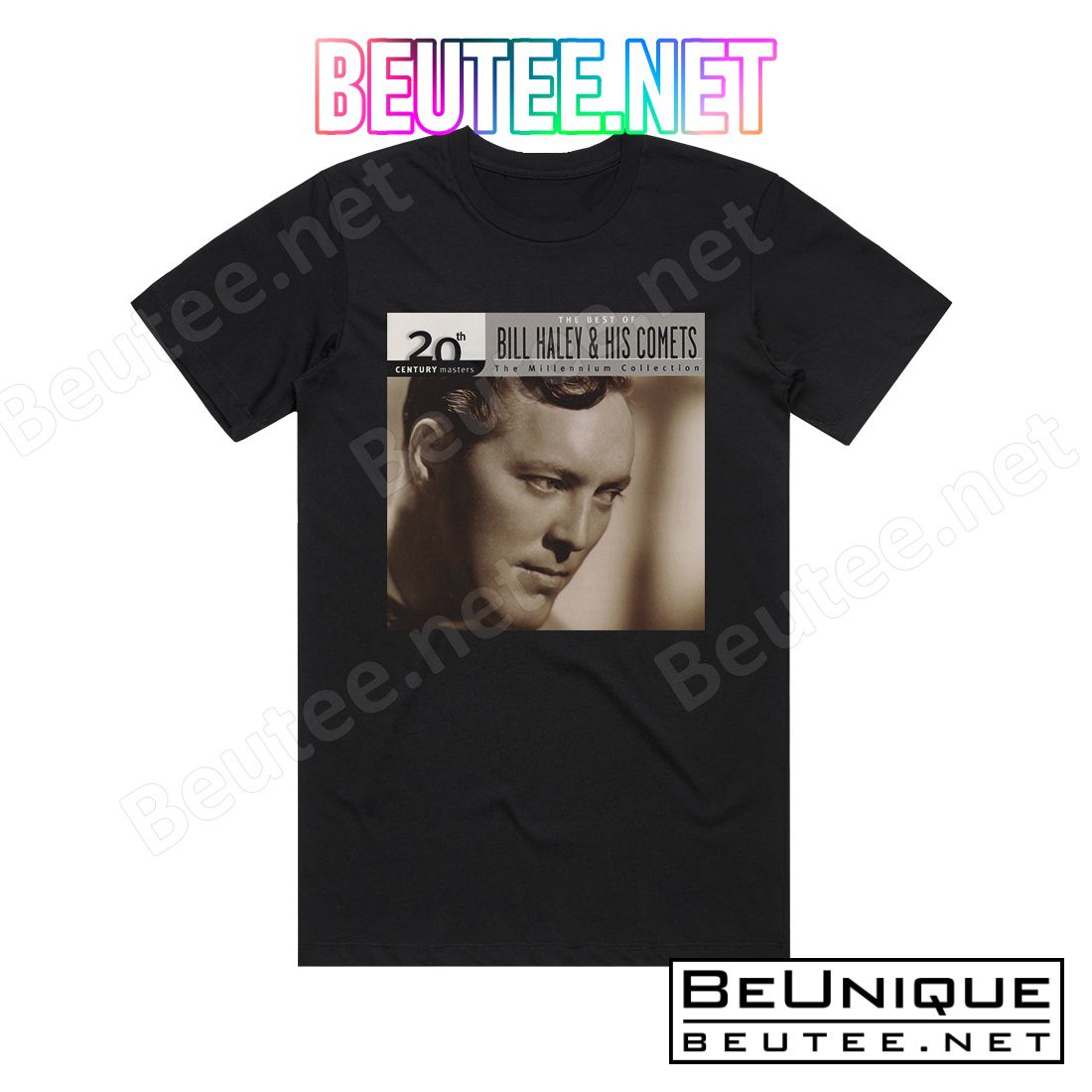 Bill Haley and His Comets 20Th Century Masters The Millennium Collection The Best Of B Album Cover T-Shirt