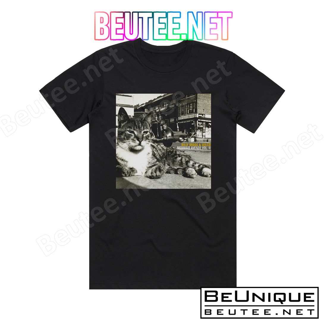 Billy Bragg Mermaid Avenue Volume Ii Album Cover T-Shirt