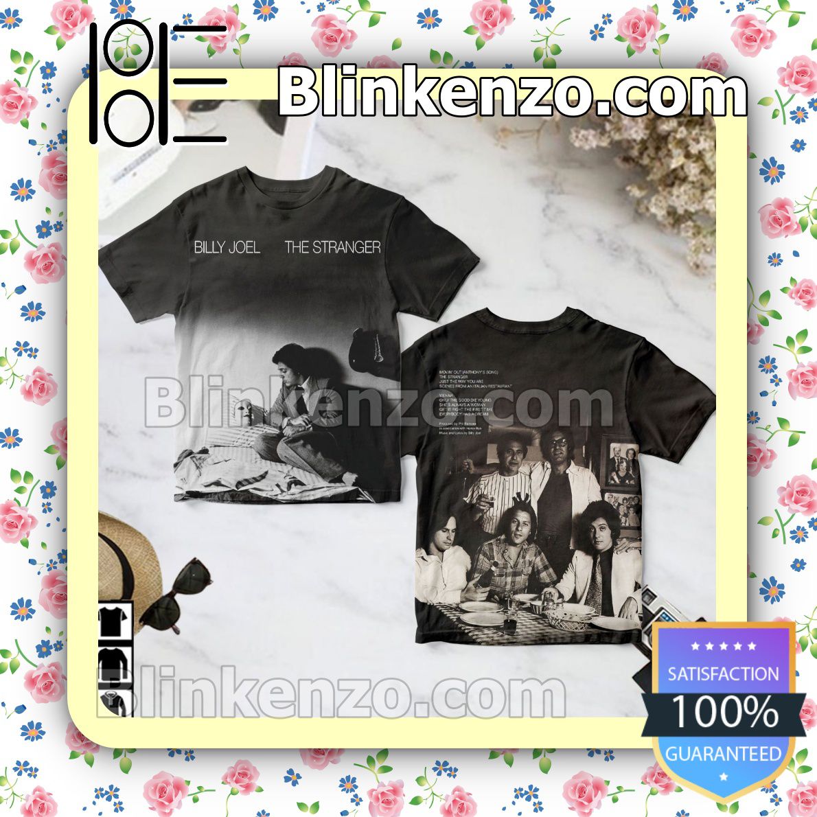 Billy Joel The Stranger Album Custom Shirt