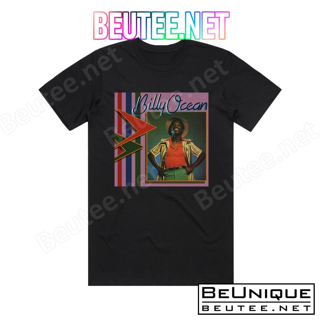 Billy Ocean Billy Ocean Album Cover T-Shirt