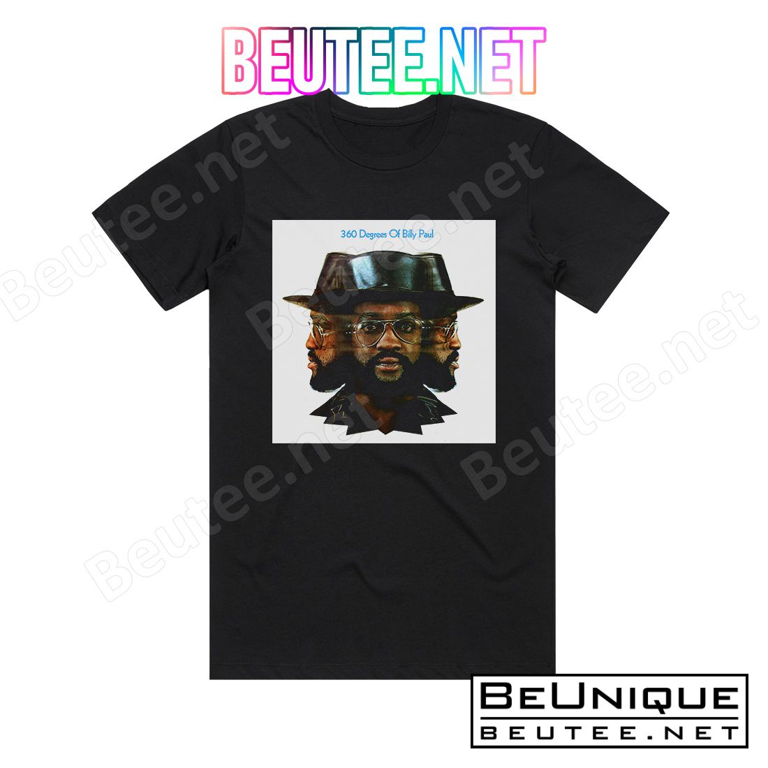 Billy Paul 360 Degrees Of Billy Paul Album Cover T-Shirt