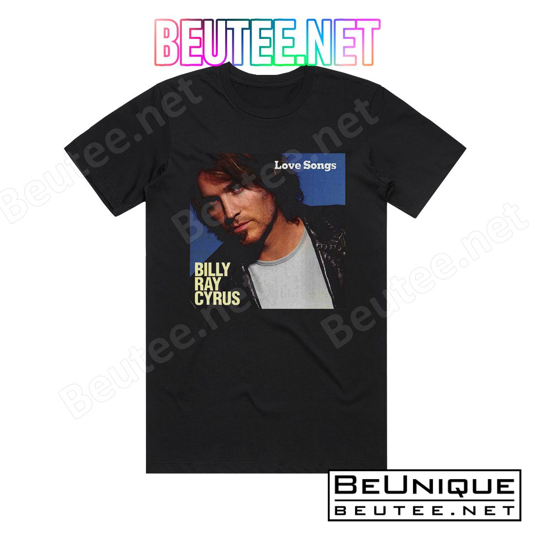 Billy Ray Cyrus Love Songs Album Cover T-Shirt