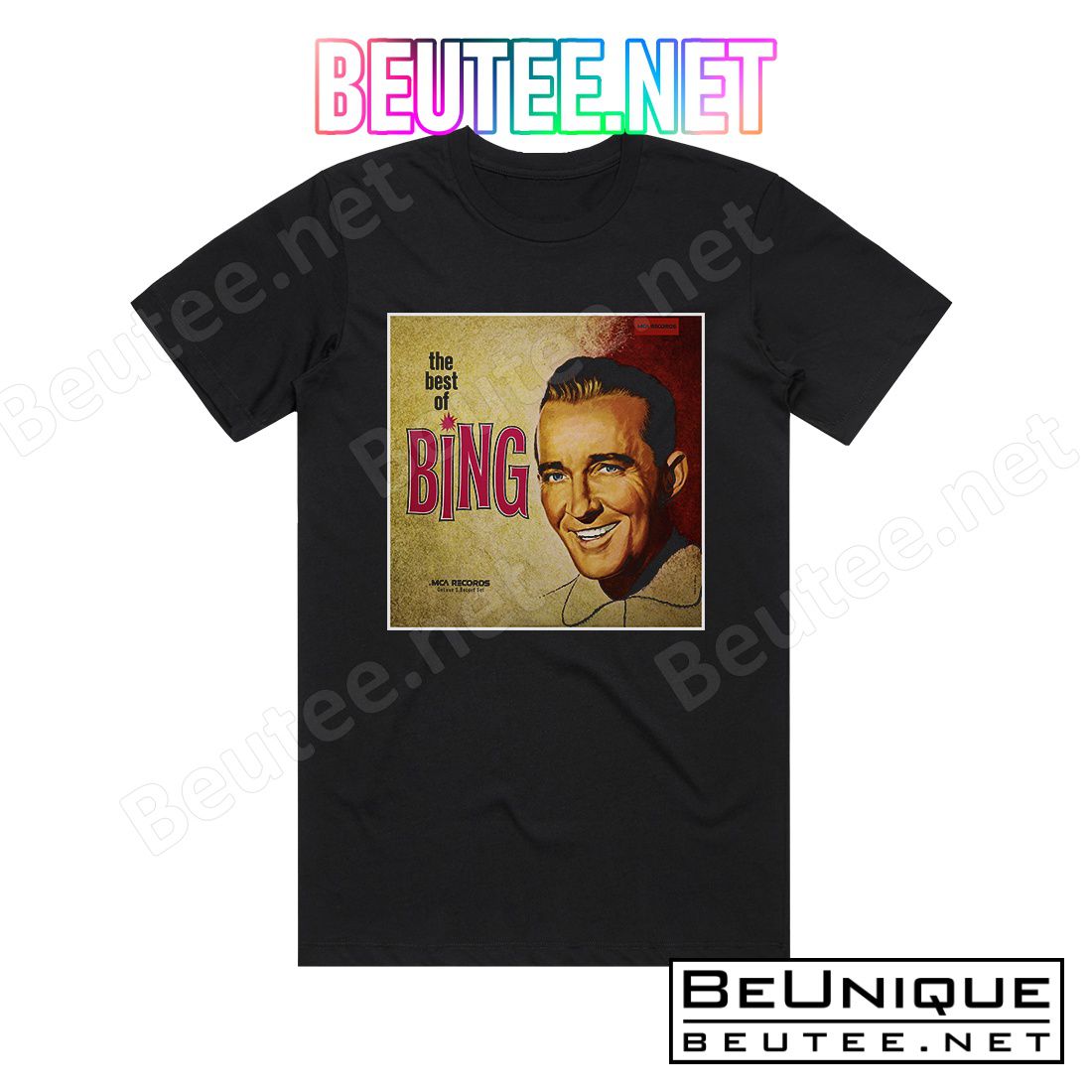 Bing Crosby The Best Of Bing Album Cover T-Shirt