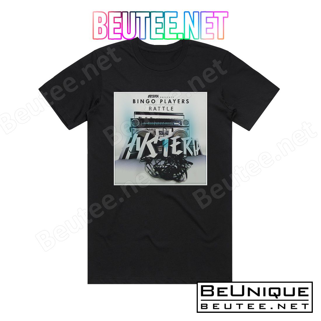 Bingo Players Rattle Album Cover T-Shirt