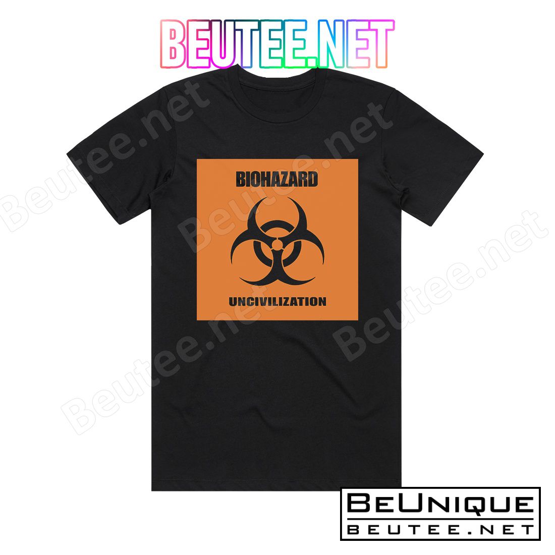 Biohazard Uncivilization Album Cover T-Shirt