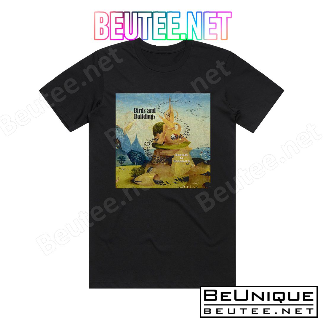 Birds and Buildings Bantam To Behemoth Album Cover T-Shirt