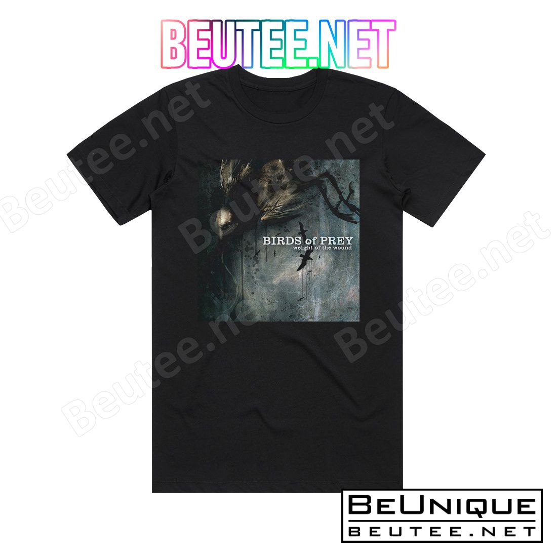 Birds of Prey Weight Of The Wound Album Cover T-Shirt