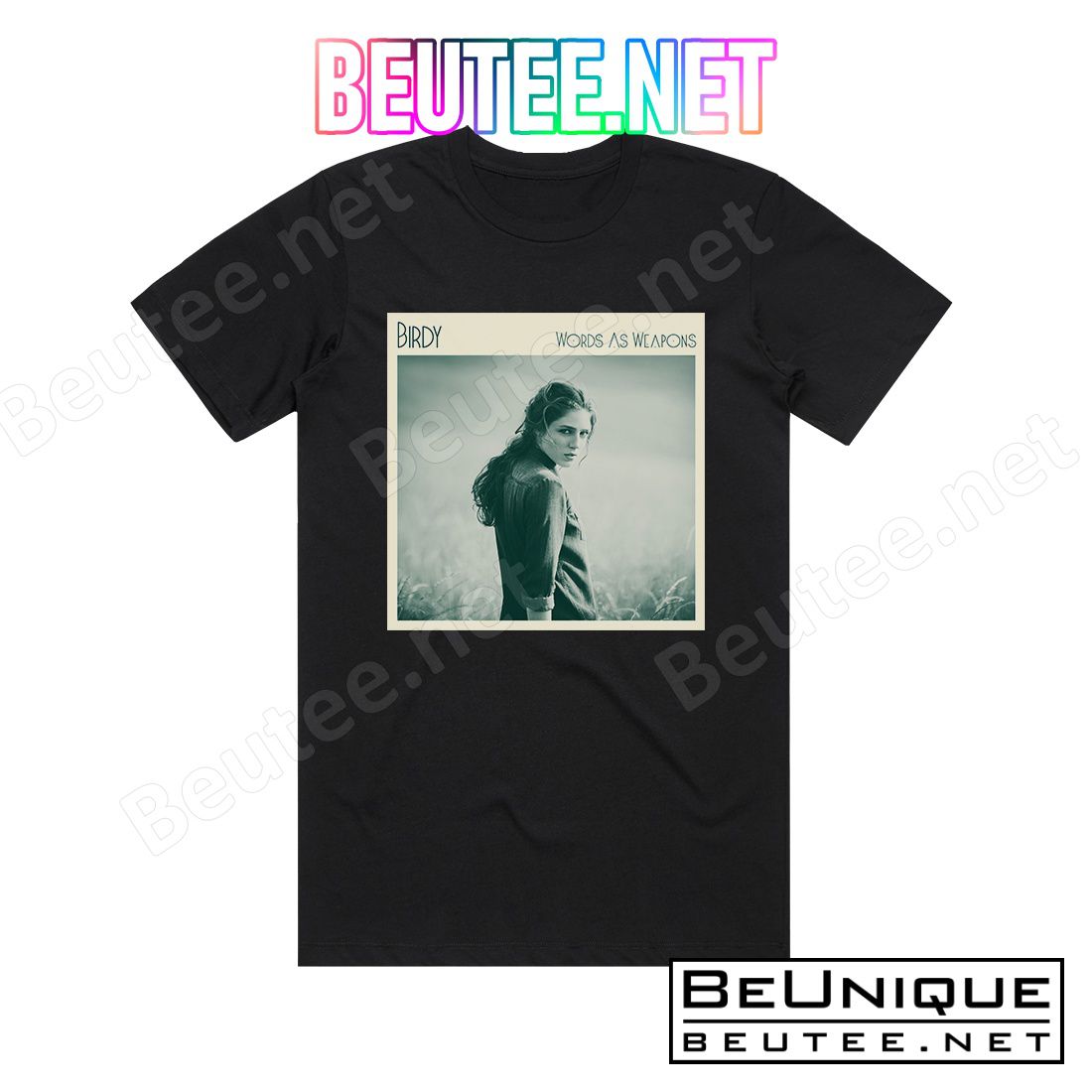Birdy Words As Weapons Album Cover T-Shirt