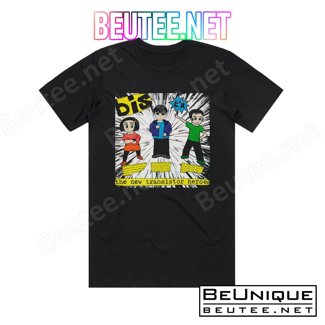 Bis The New Transistor Heroes 1 Album Cover T-Shirt