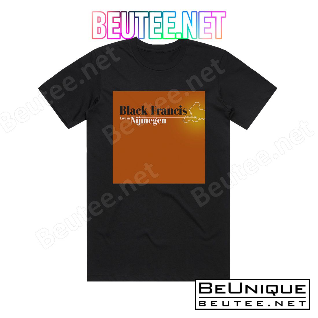 Black Francis Live In Nijmegen Album Cover T-Shirt