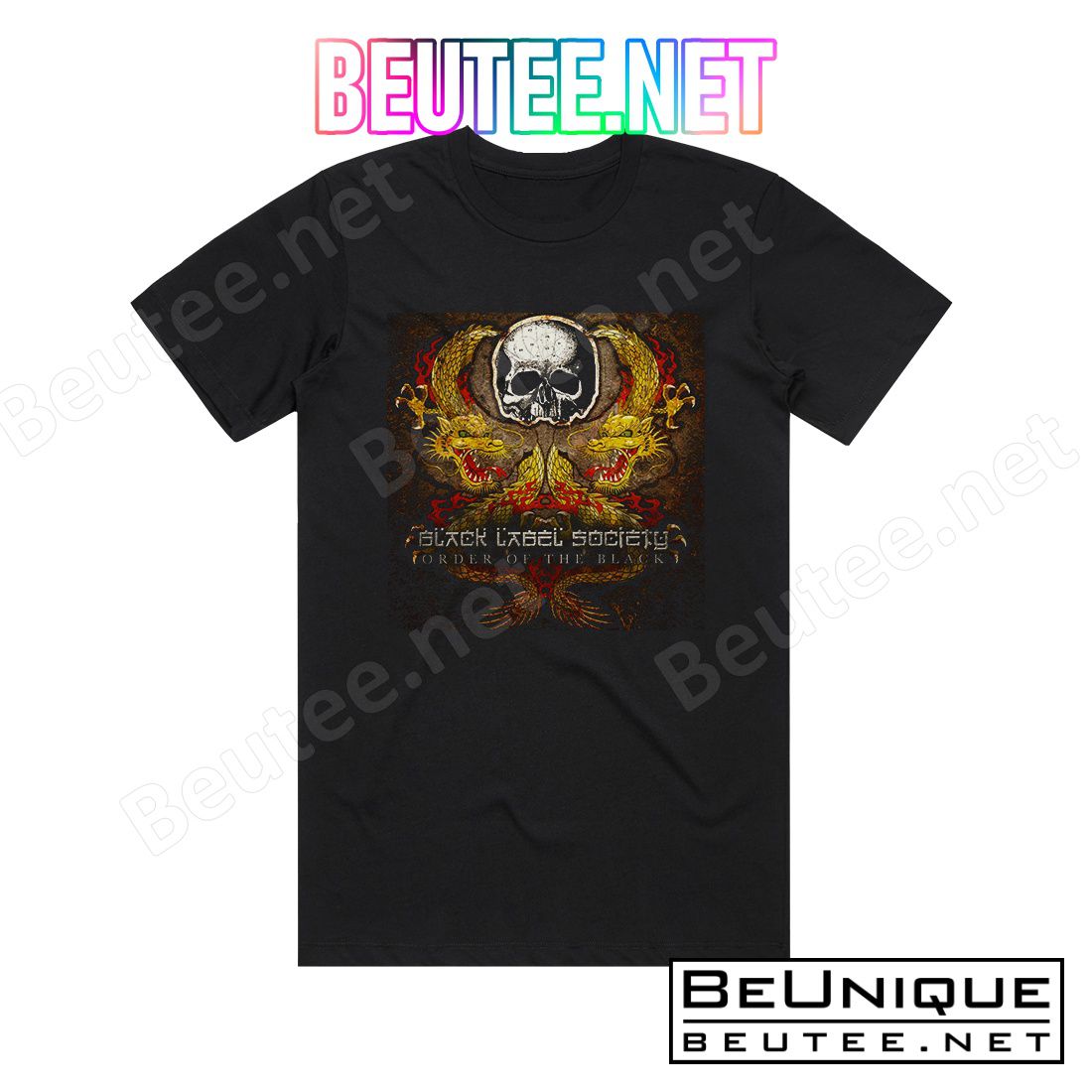 Black Label Society Order Of The 3 Album Cover T-Shirt