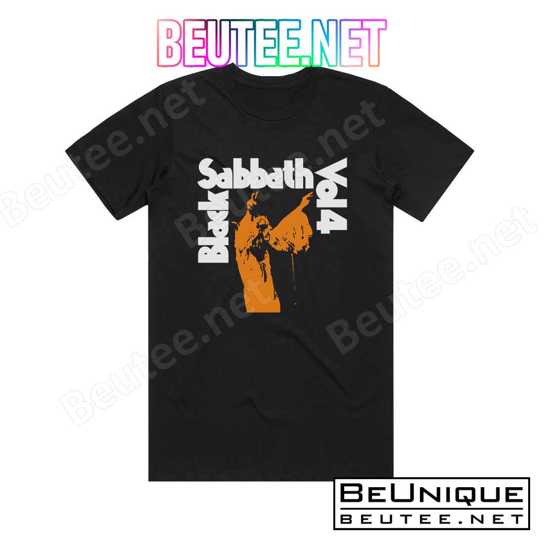 Black Sabbath Vol 4 2 Album Cover T-Shirt