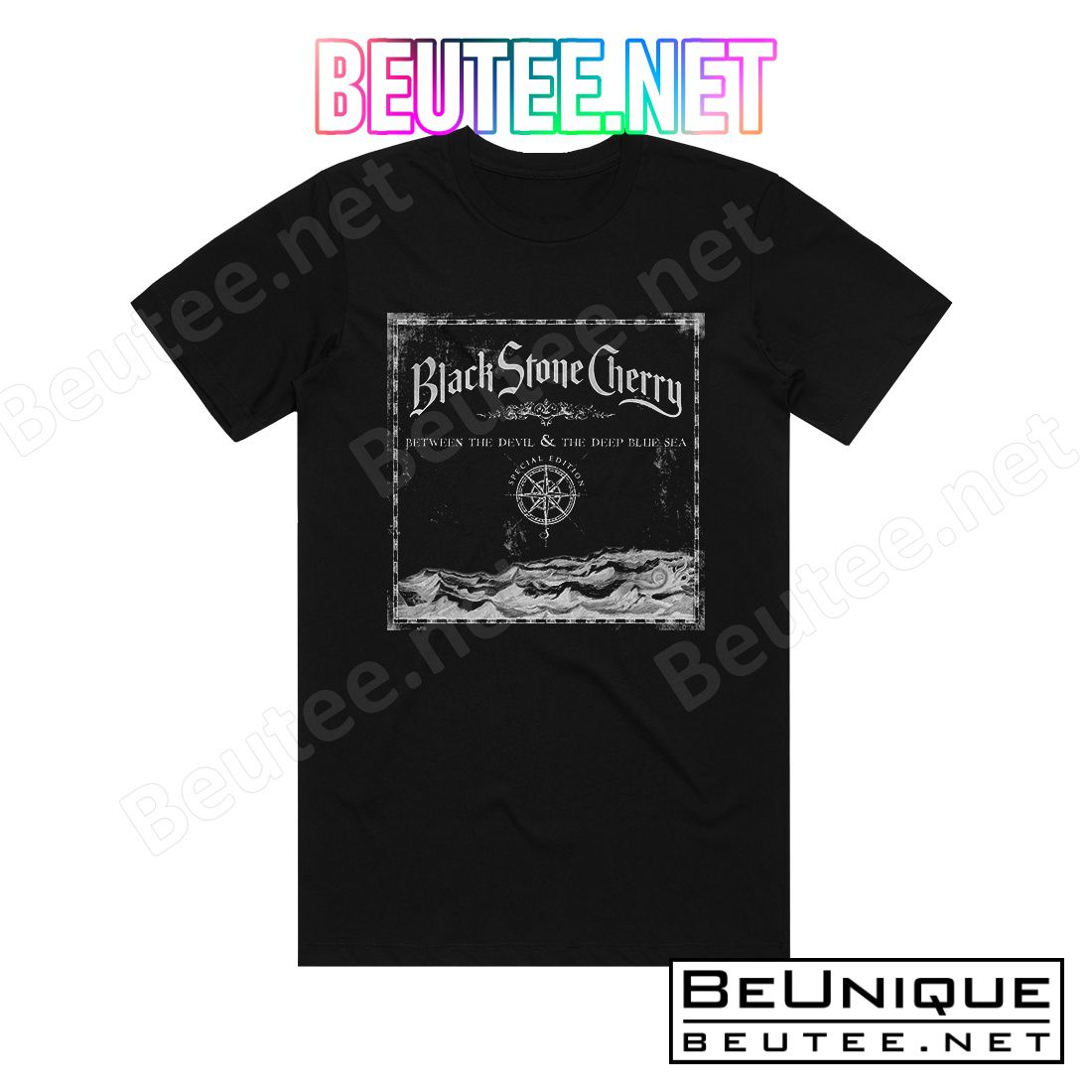Black Stone Cherry Between The Devil The Deep Blue Sea 2 Album Cover T-Shirt