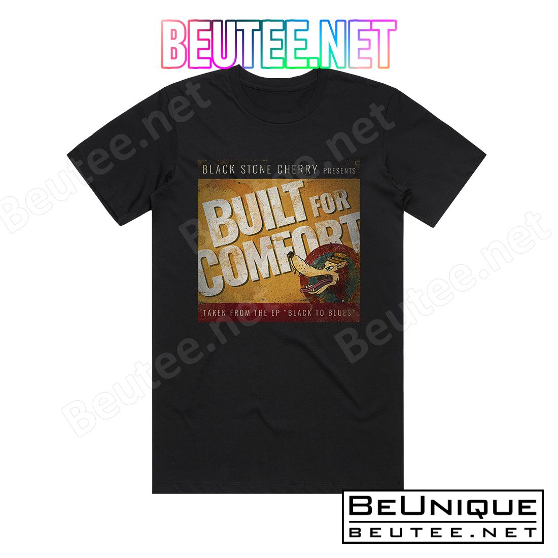 Black Stone Cherry Built For Comfort Album Cover T-Shirt