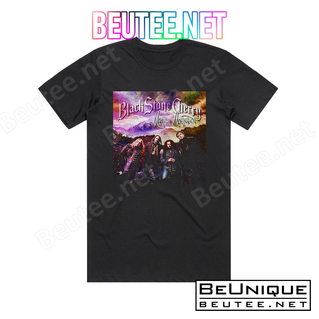 Black Stone Cherry Magic Mountain Album Cover T-Shirt