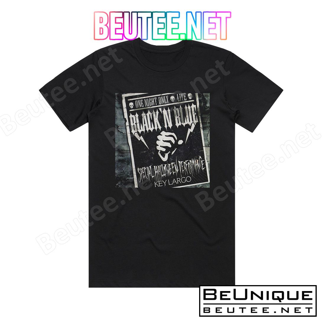 Black n Blue One Night Only Album Cover T-Shirt