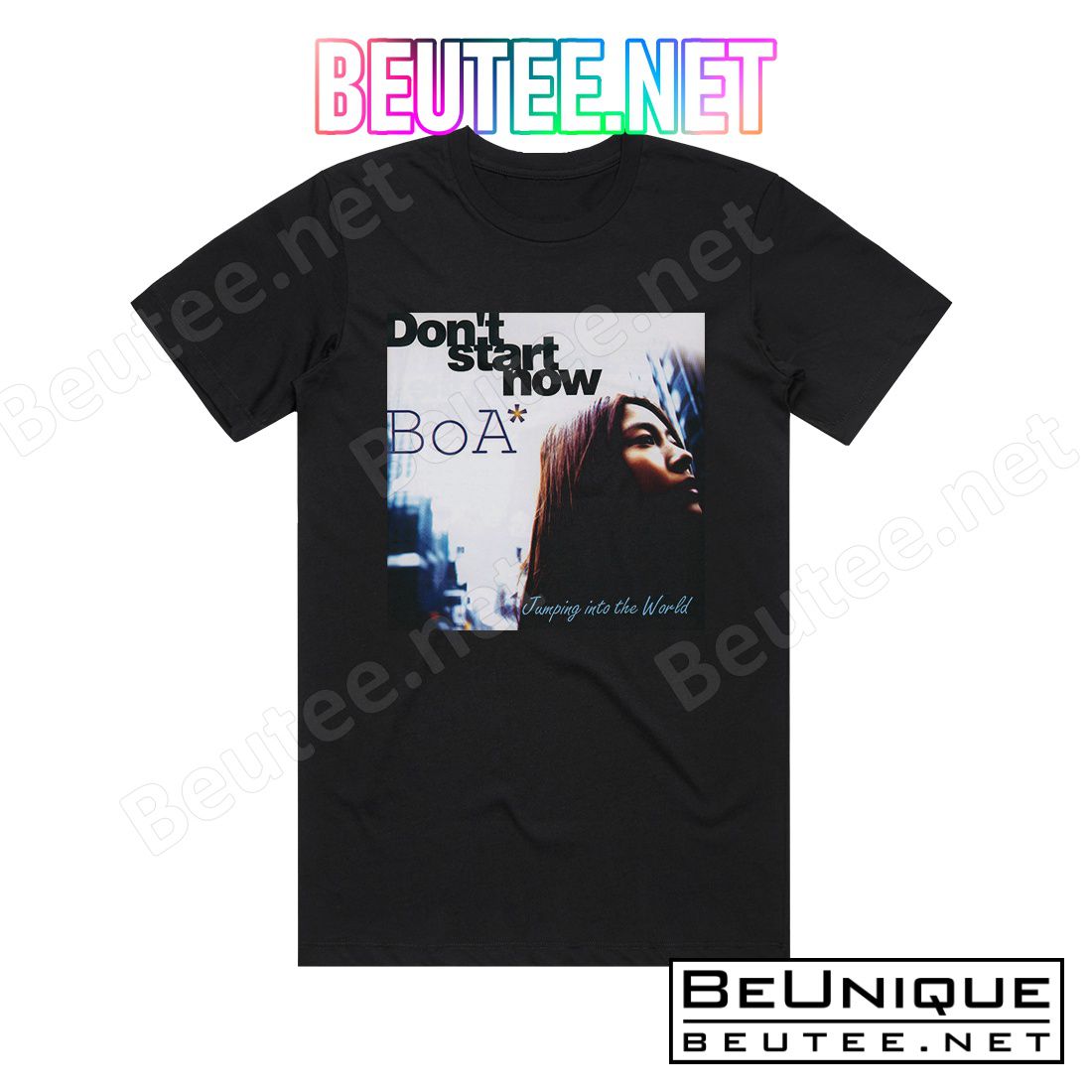 BoA Dont Start Now Jumping Into The World Album Cover T-Shirt