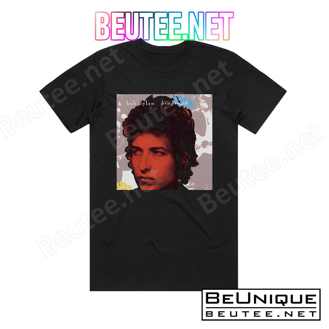 Bob Dylan Biograph Album Cover T-Shirt