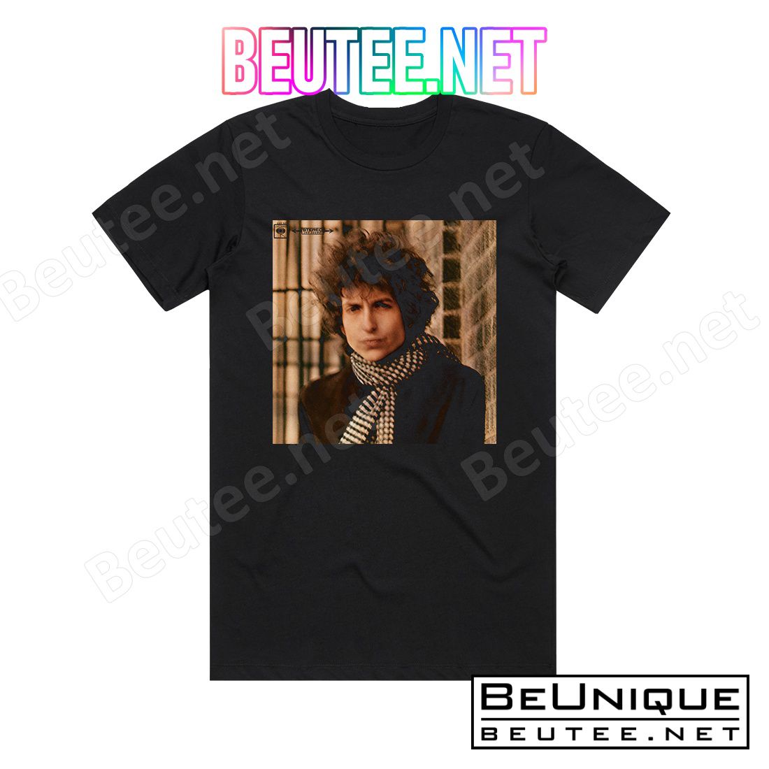 Bob Dylan Blonde On Blonde 2 Album Cover T-Shirt