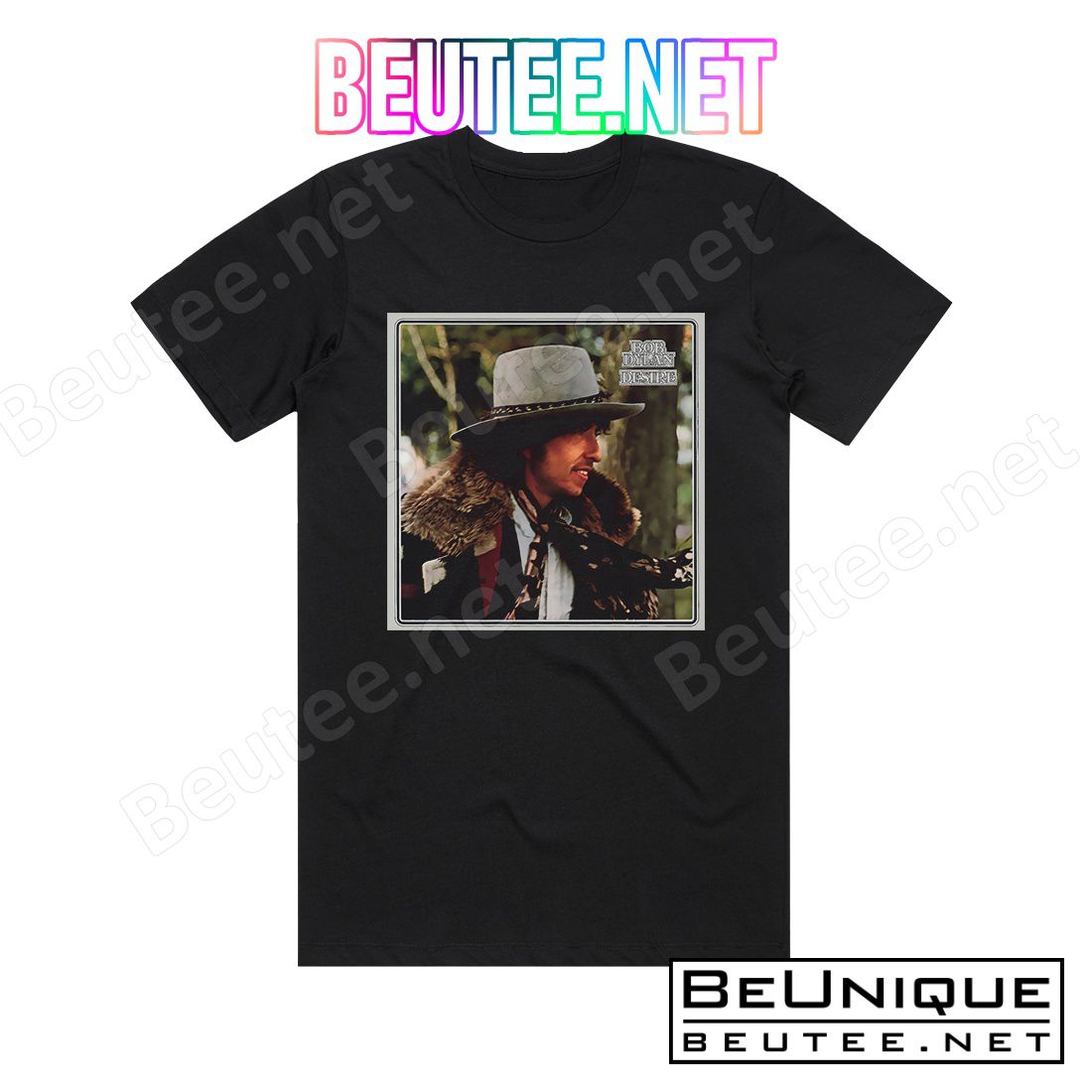 Bob Dylan Desire Album Cover T-Shirt