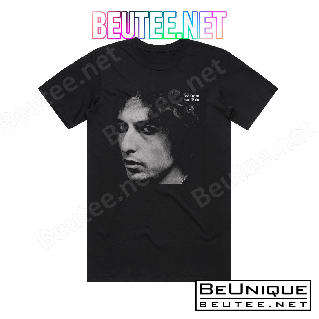 Bob Dylan Hard Rain Album Cover T-Shirt