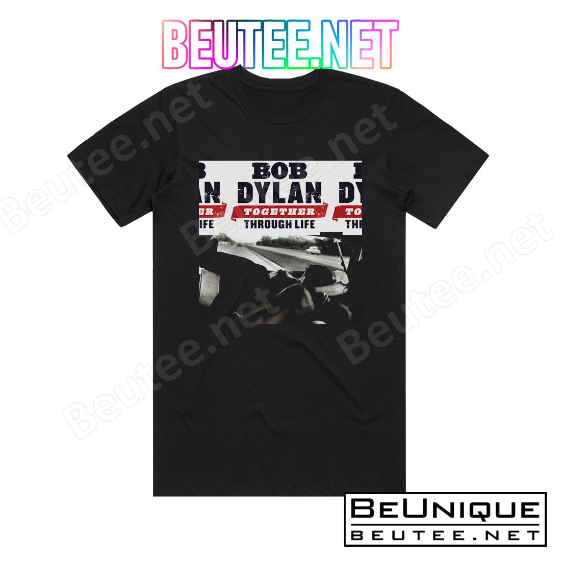 Bob Dylan Together Through Life Album Cover T-Shirt
