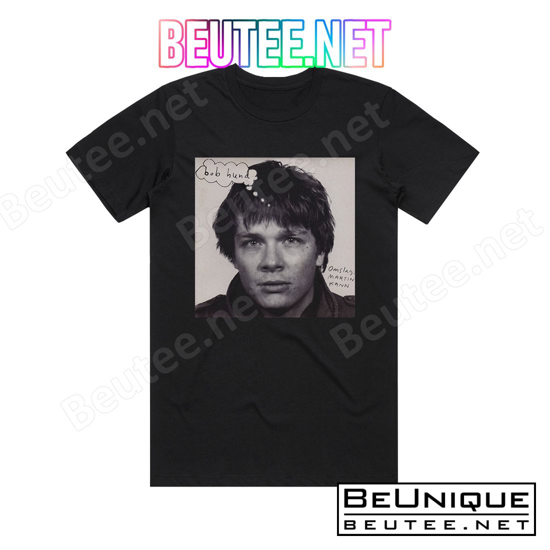 Bob Hund Omslag Martin Kann Album Cover T-Shirt