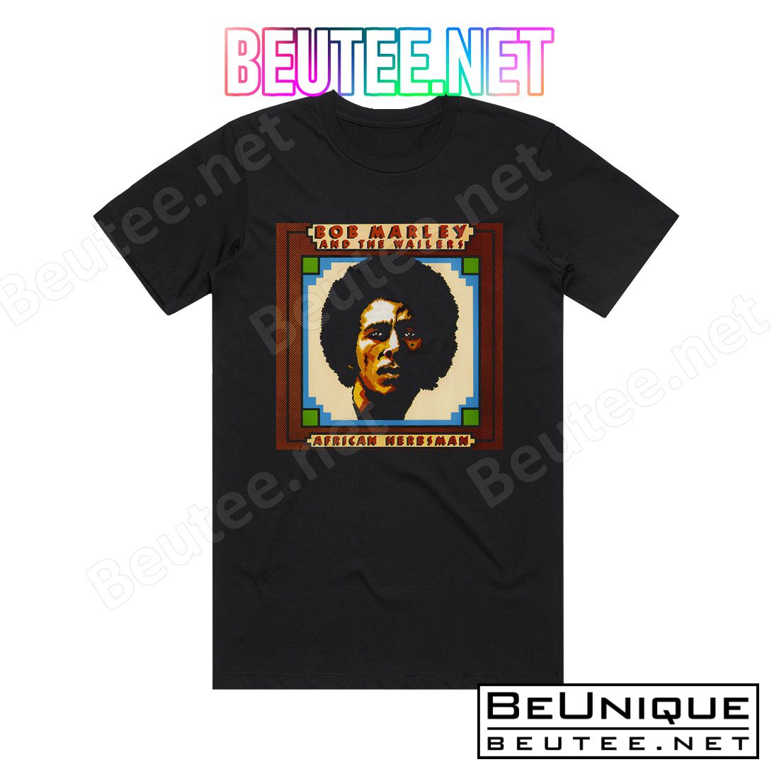 Bob Marley and The Wailers African Herbsman Album Cover T-Shirt