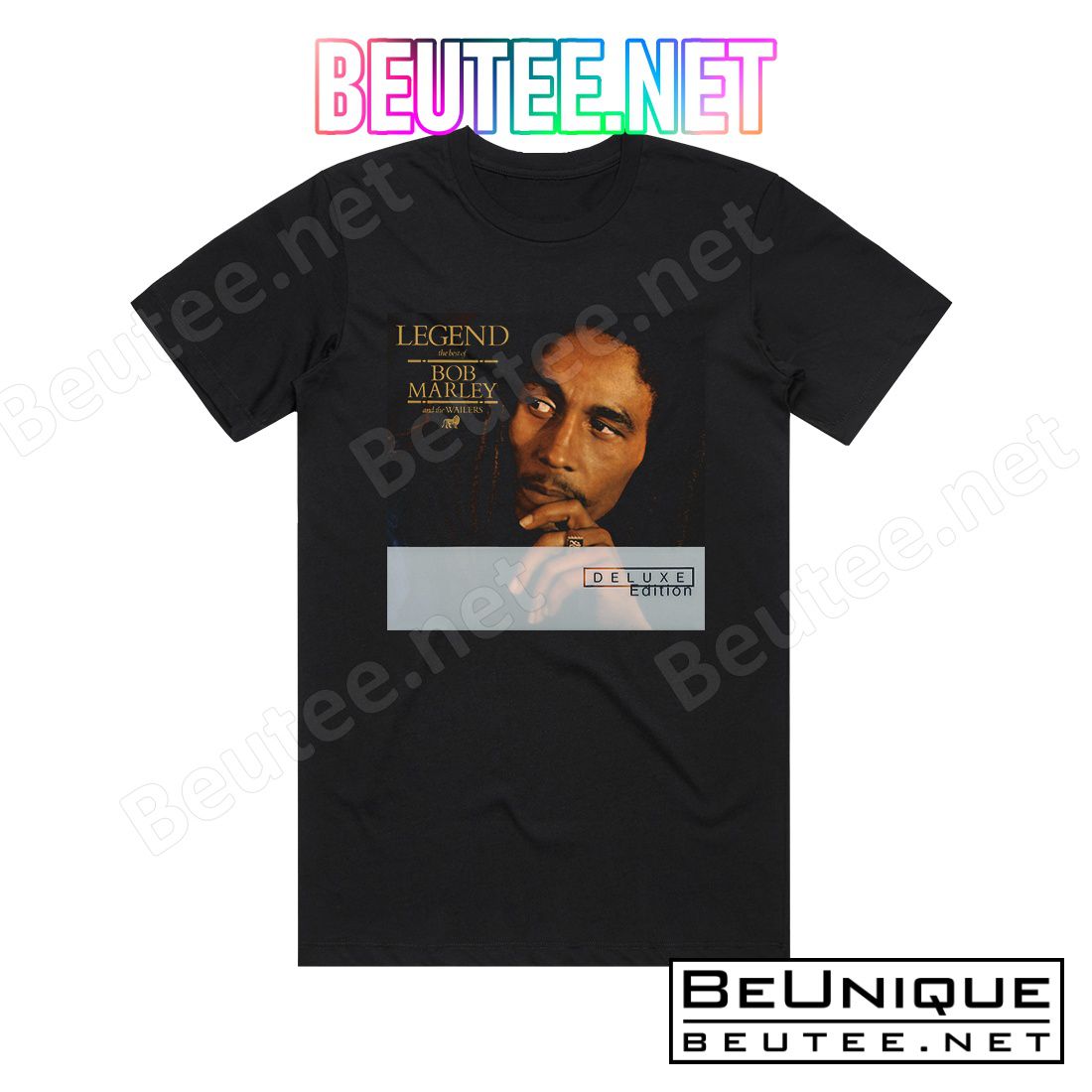Bob Marley and The Wailers Legend The Best Of Bob Marley And The Wailers 2 Album Cover T-Shirt