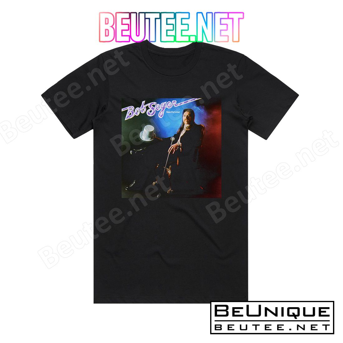 Bob Seger Beautiful Loser Album Cover T-Shirt